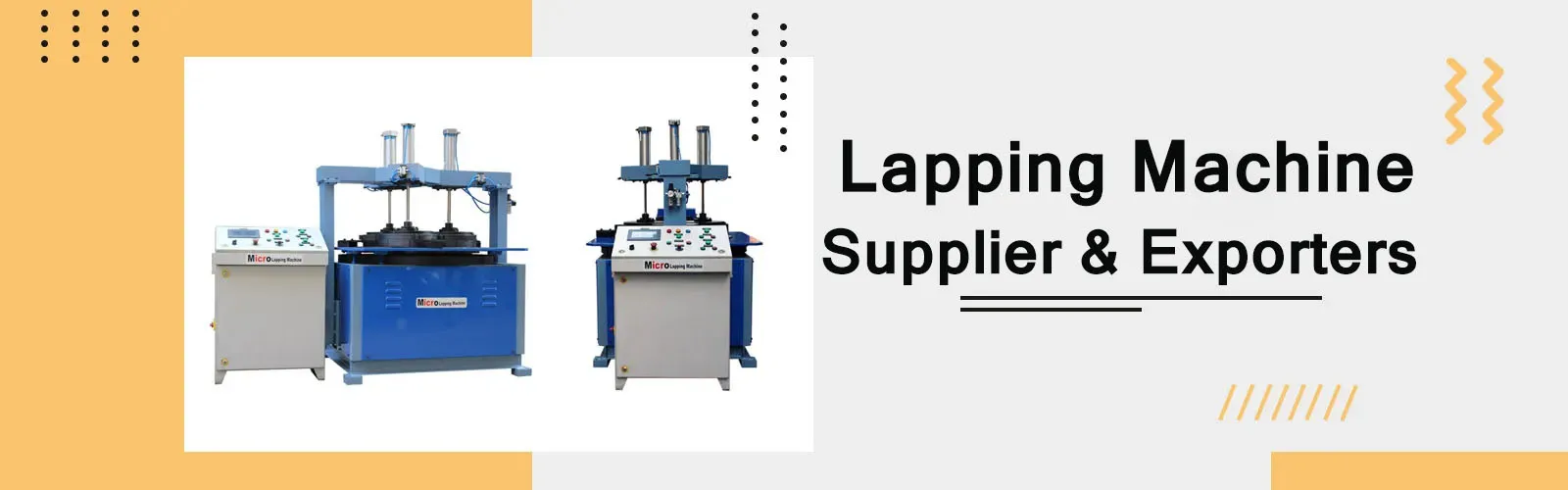 Lapping Machine Manufacturer